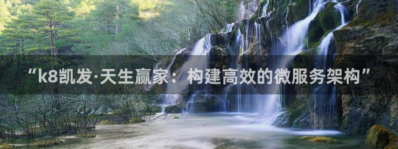 蓝狮娱乐免费注册：“k8凯发·天生赢家：构建高效的微服务架构”