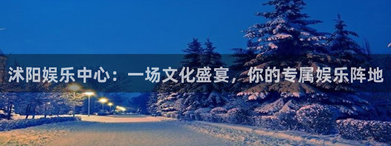 蓝狮娱乐注册：沭阳娱乐中心：一场文化盛宴，你的专属娱乐阵地